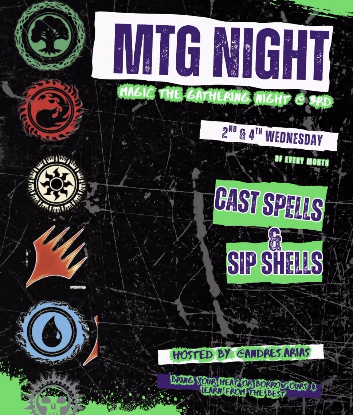 Magic The Gathering Night poster