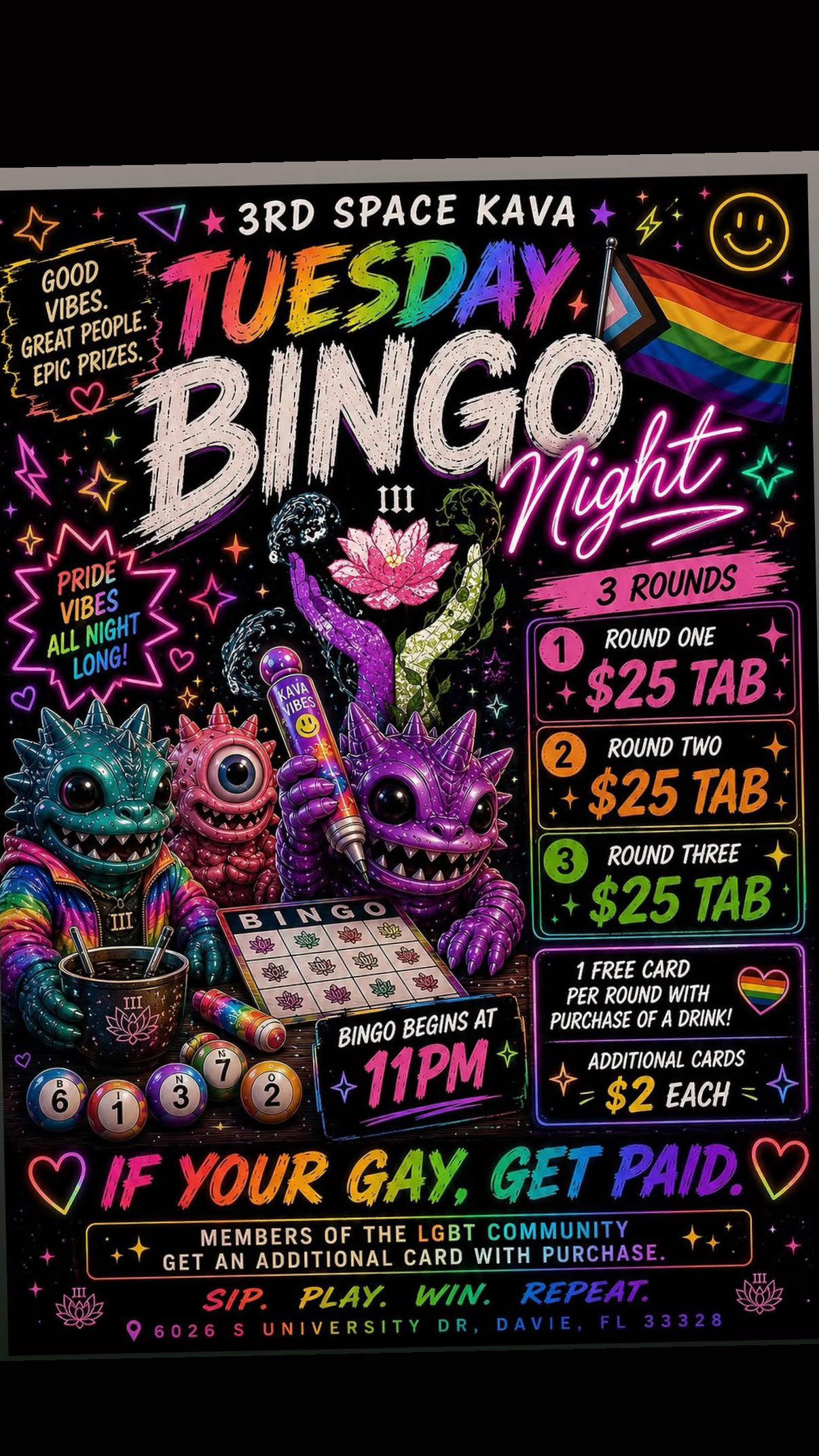 Late Night Bingo poster